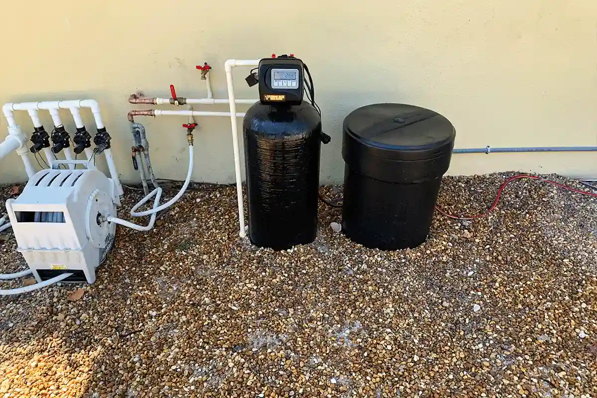 Water softener and whole-home filtration system installed in Tampa Bay